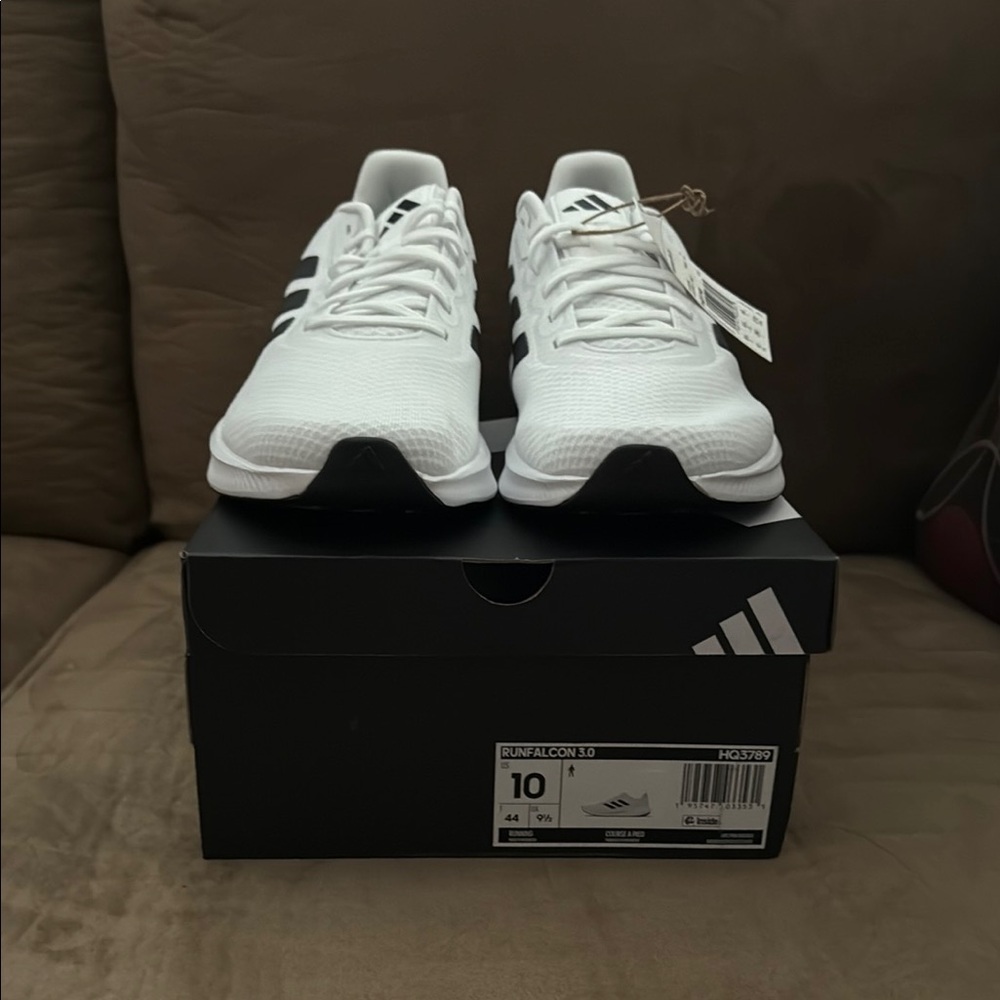 Adidas White Running Shoes
